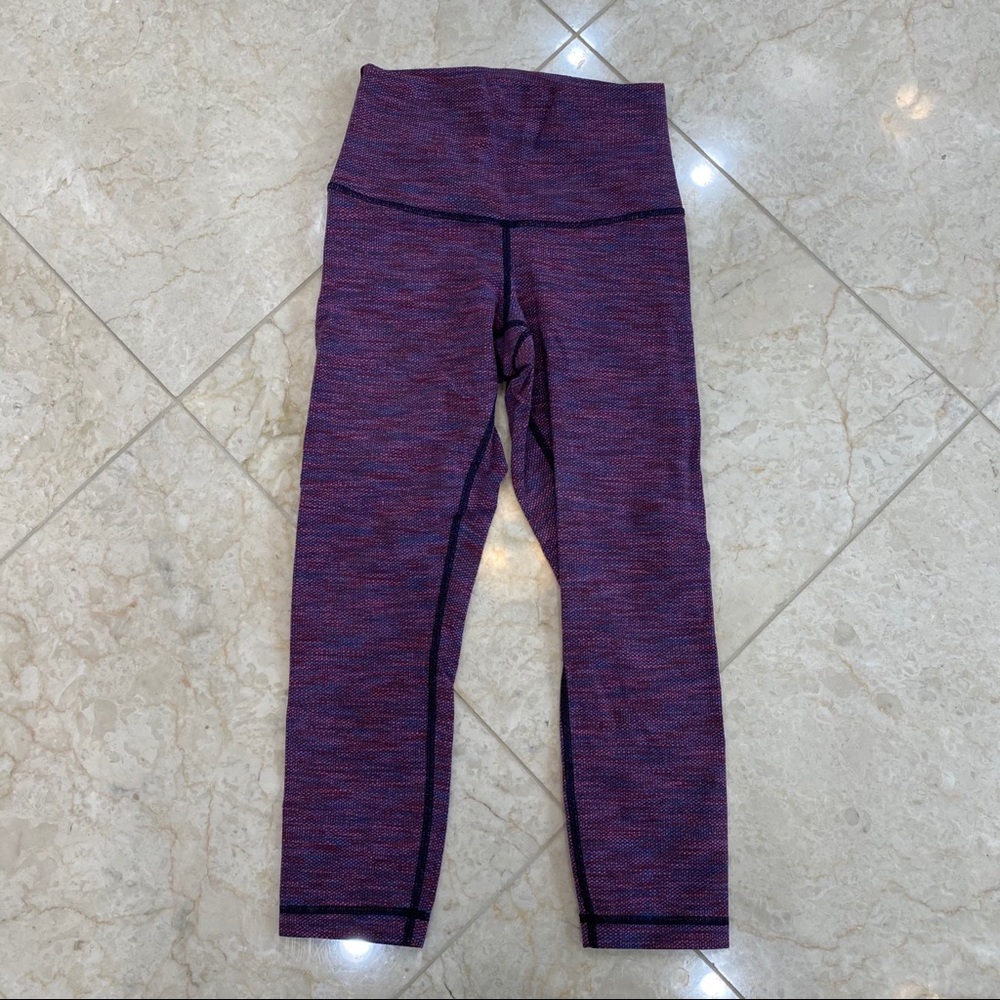 Lululemon cropped leggings - size 2